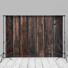 Aperturee - Old Wood Plank Wall Texture Backdrop For Photography