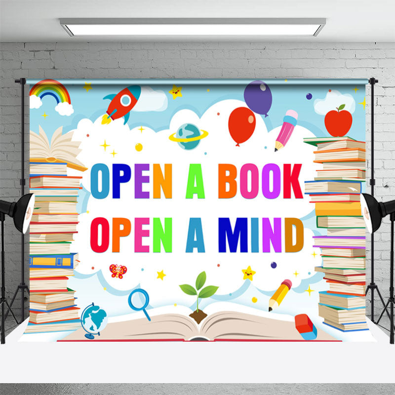 Aperturee - Open A Book Mind World Day Backdrop