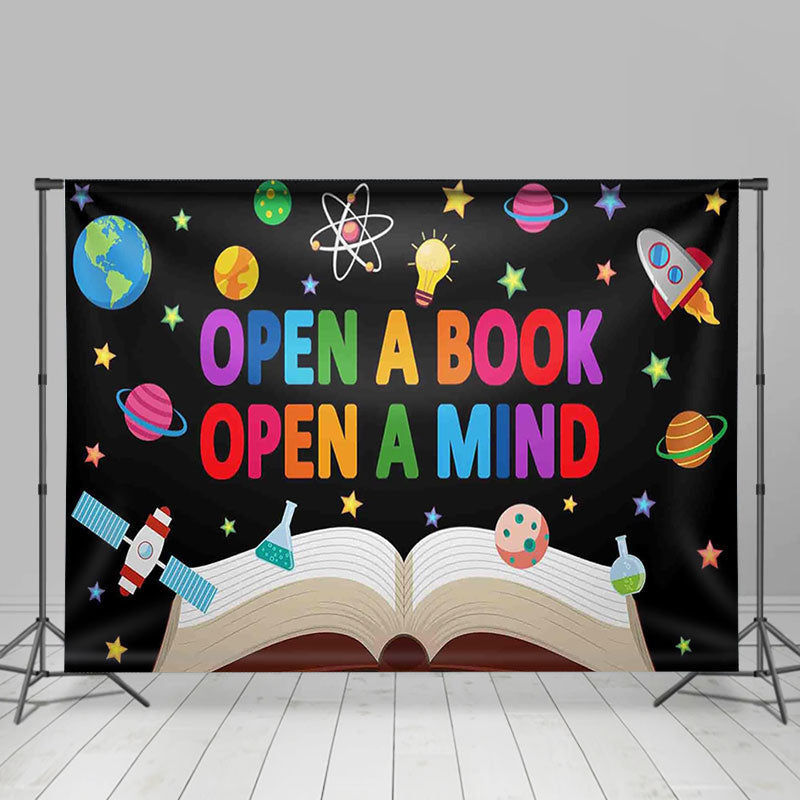 Aperturee - Open Book Mind Space World Day Backdrop