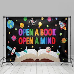 Aperturee - Open Book Mind Space World Day Backdrop