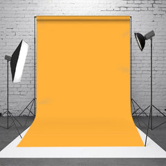 Aperturee - Orange Solid Color Portrait Photo Studio Backdrop