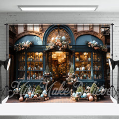 Aperturee - Pascal Eggs Store Window Trendy Easter Backdrop