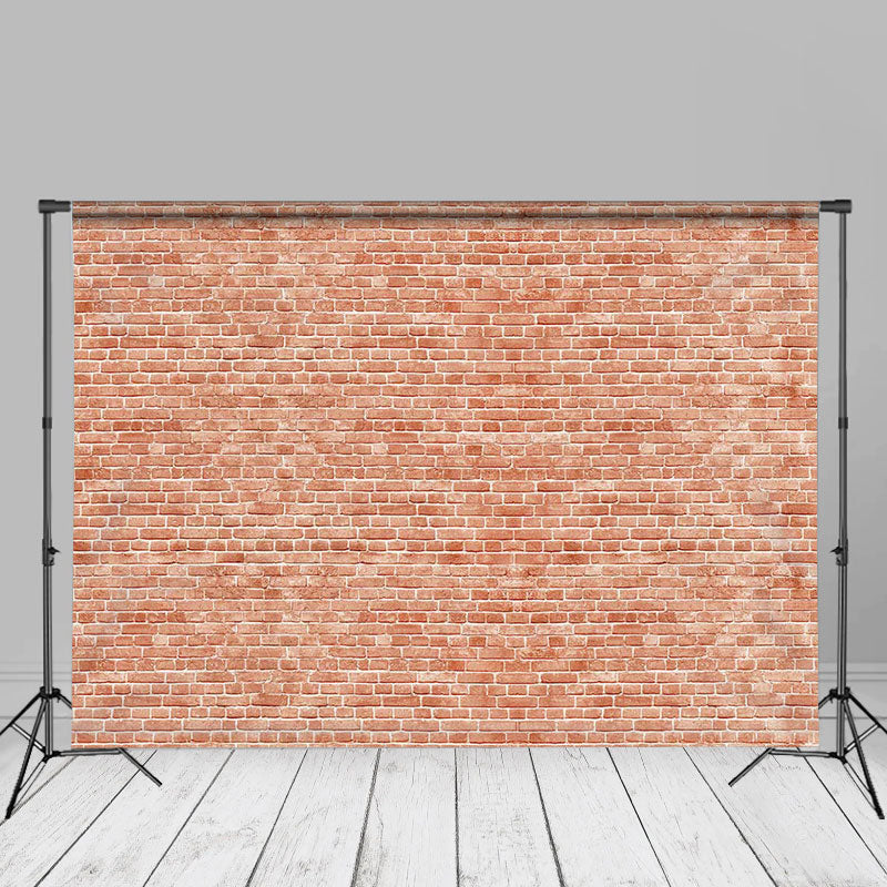 Aperturee - Pastoral Red Brick Wall Photography Studio Backdrop