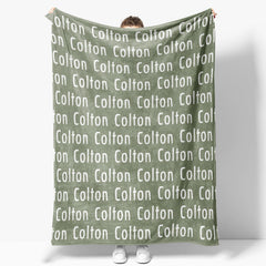 Lofaris Personalized Blanket Name Funny Letter For Boys Gift