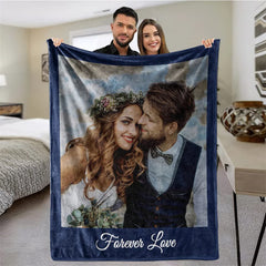 Lofaris Personalized Couples Gifts Blankets With Photos