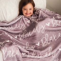 Lofaris Personalized Name Fleece Blanket for Kids??£¤ Gift