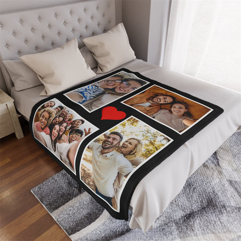 Lofaris Personalized Picture Blanket Gifts For Girlfriend