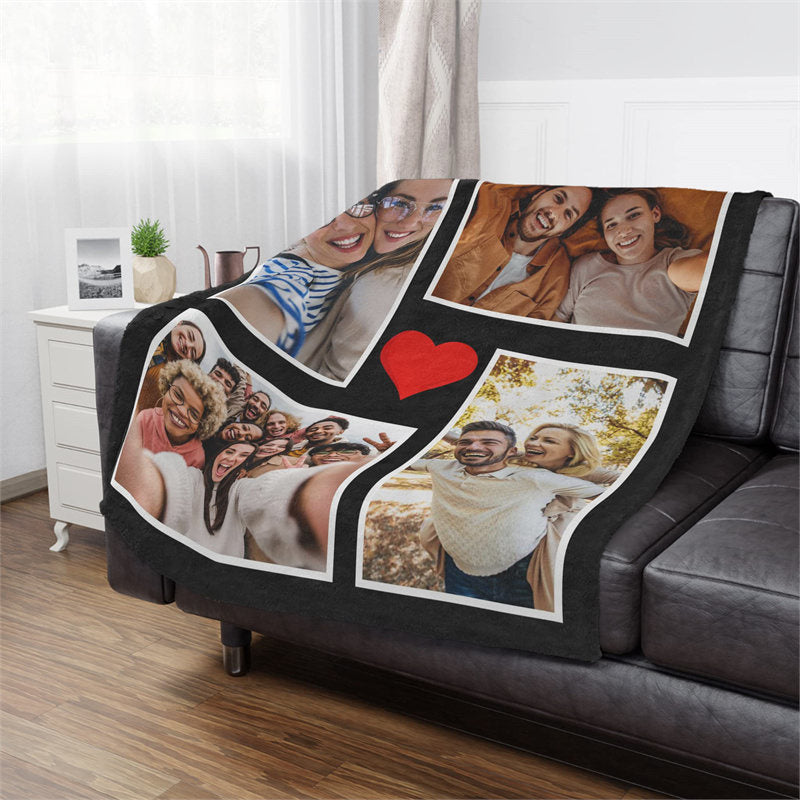 Lofaris Personalized Picture Blanket Gifts For Girlfriend