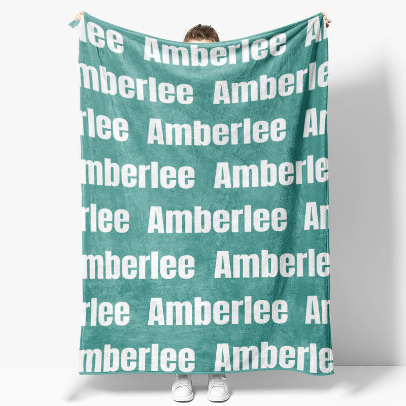 Custom name blankets - Aperturee