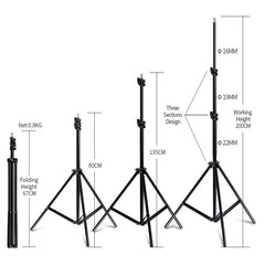 Aperturee - Photography Softbox Lighting Stand Kit For Photo Studio