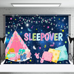 Aperturee - Pillow Starry Sky Dessert Sleepover Party Backdrop