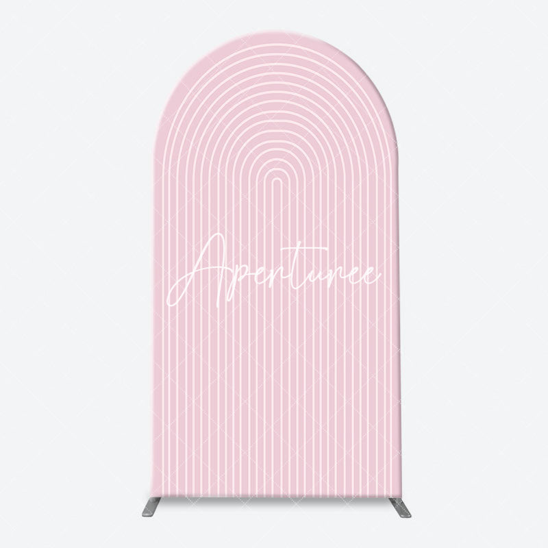 Aperturee - Pink Blue Green White Birthday Arch Backdrop Kit