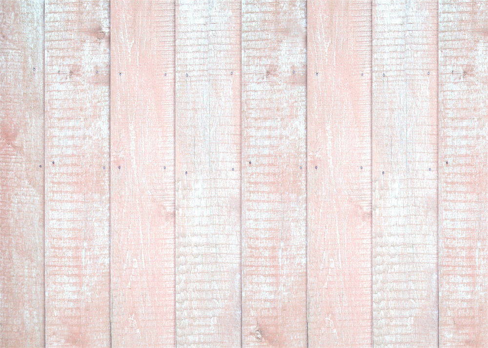 Aperturee - Pink Color Wooden Floor Backdrop For Photoshoot