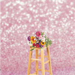 Aperturee - Pink Glitter Bokeh Photography Wedding Backdrop