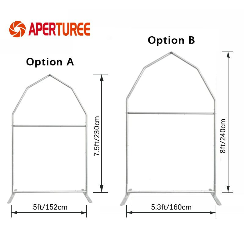 Aperturee - Pink House Custom Barn Party Arch Backdrop