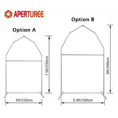 Aperturee - Pink House Custom Barn Party Arch Backdrop