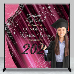 Aperturee - Pink Prom Senior Custom Photo Grad Backdrop