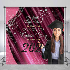 Aperturee - Pink Prom Senior Custom Photo Grad Backdrop