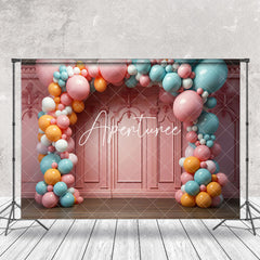 Aperturee - Pink Royal Luxury Relief Wall Cake Smash Backdrop