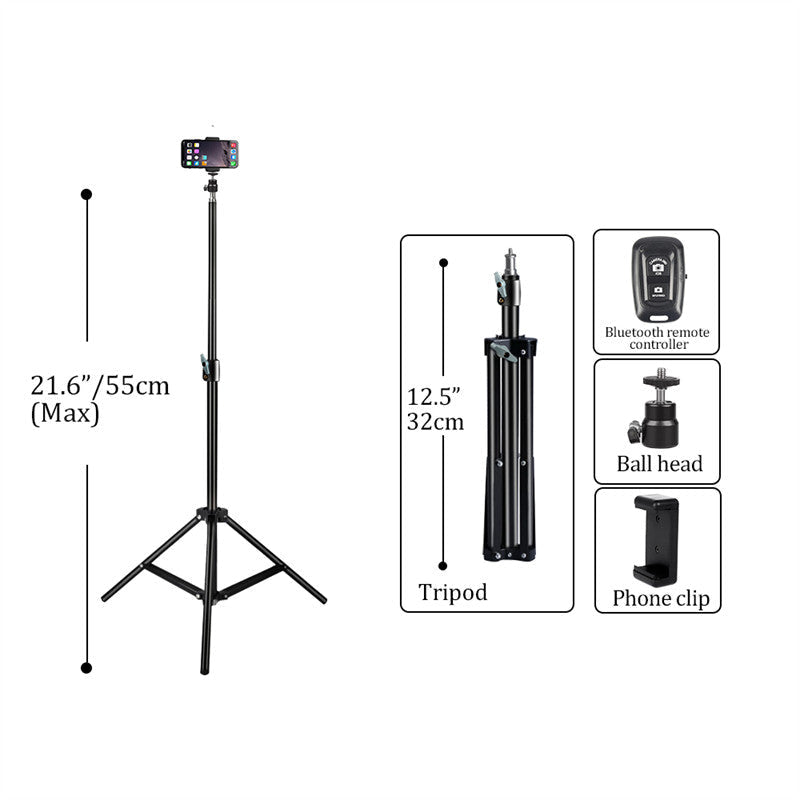 Aperturee - Portable Mobilephone Selfie Triangle Stand For Photo