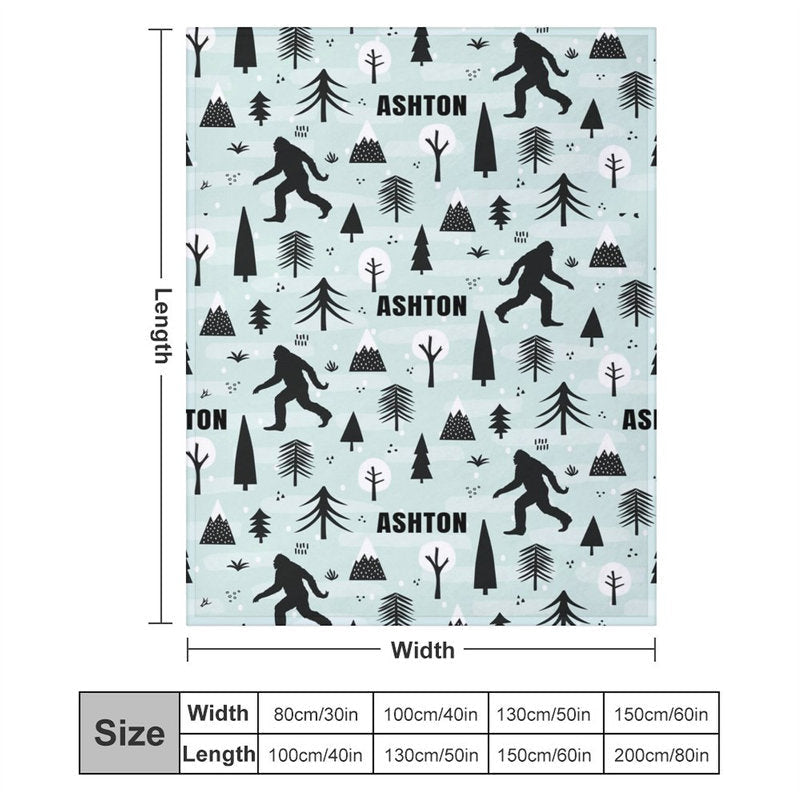 Lofaris Primitive Man Cedars Step And Repeat Custom Blanket