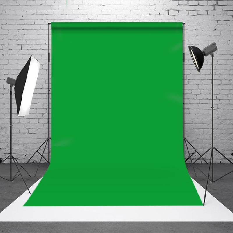 Aperturee - Pure Green Solid Color Portrait Photo Booth Backdrop