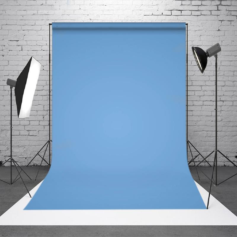 Aperturee - Pure Light Blue Professional Portrait Photo Backdrop