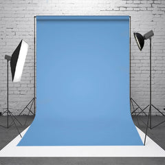 Aperturee - Pure Light Blue Professional Portrait Photo Backdrop