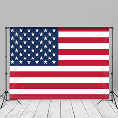 Aperturee - Pure USA Flag Independence Day Backdrop For Photo