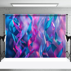 Aperturee - Purple Blue Ribbon Fine Art Photo Studio Backdrop