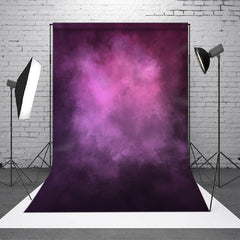 Aperturee - Purple Foggy Painting Texture Photography Backdrop