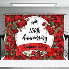 Aperturee - Red Rose Kentucky Dervy 150th Anniversary Backdrop