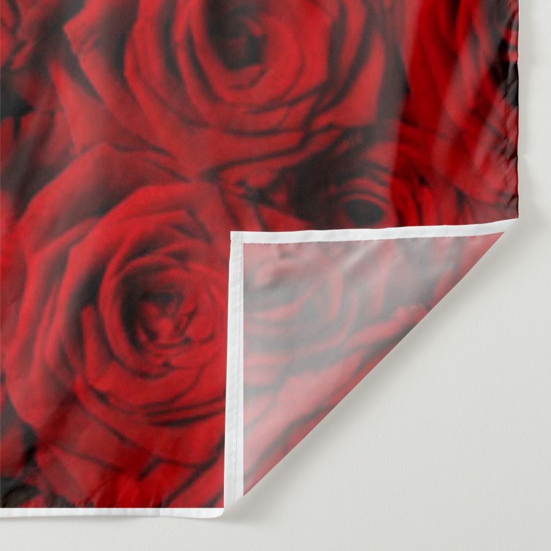 Aperturee - Red Rose Simple Sweet Happy Valentine Day Backdrop