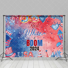 Aperturee - Red White And Boom 2024 Independence Day Backdrop