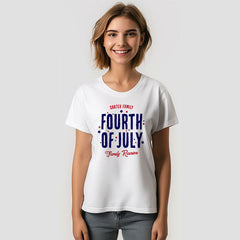 Aperturee - Red White Blue Family Reunion Custom T-Shirt