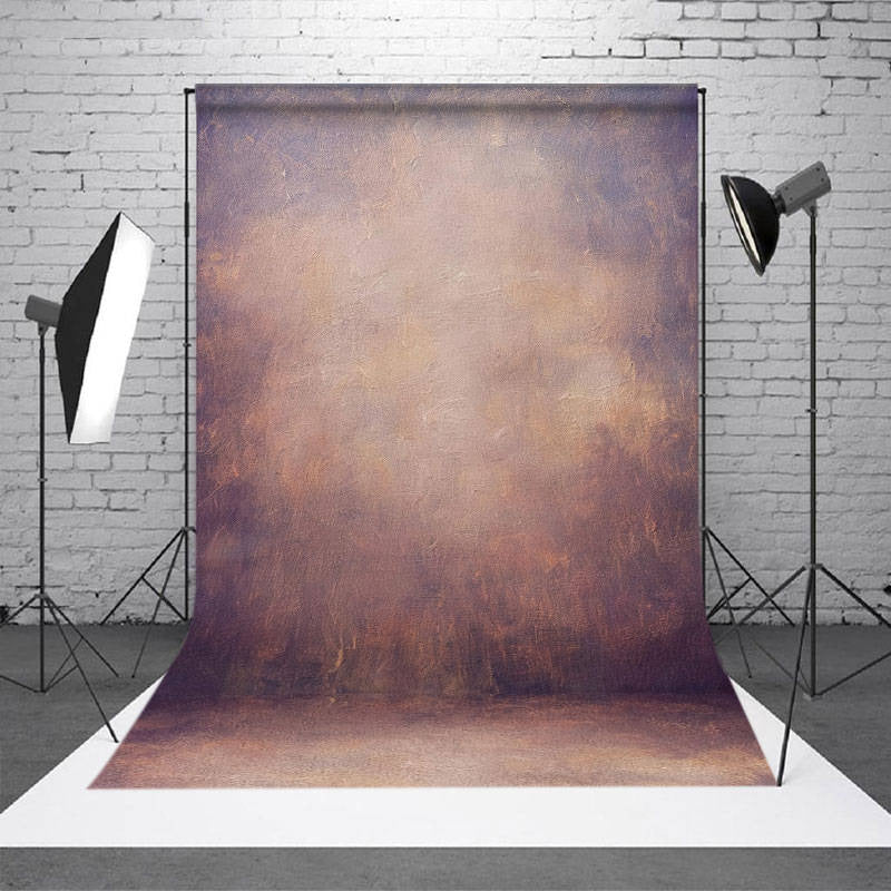 Aperturee - Retro Abstract Oil Painting Texture Photo Backdrop