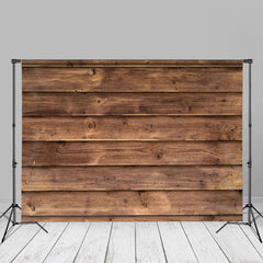 Aperturee - Retro Light Brown Wood Texture Backdrop For Photo