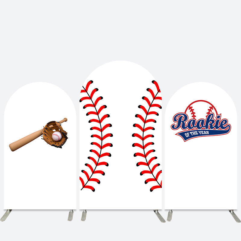 Aperturee Rookie Of The Year Baseball Sports Arch Backdrop Kit