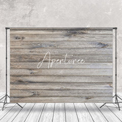 Aperturee - Rustic Burned Woodgrain Wall Backdrop For Photography