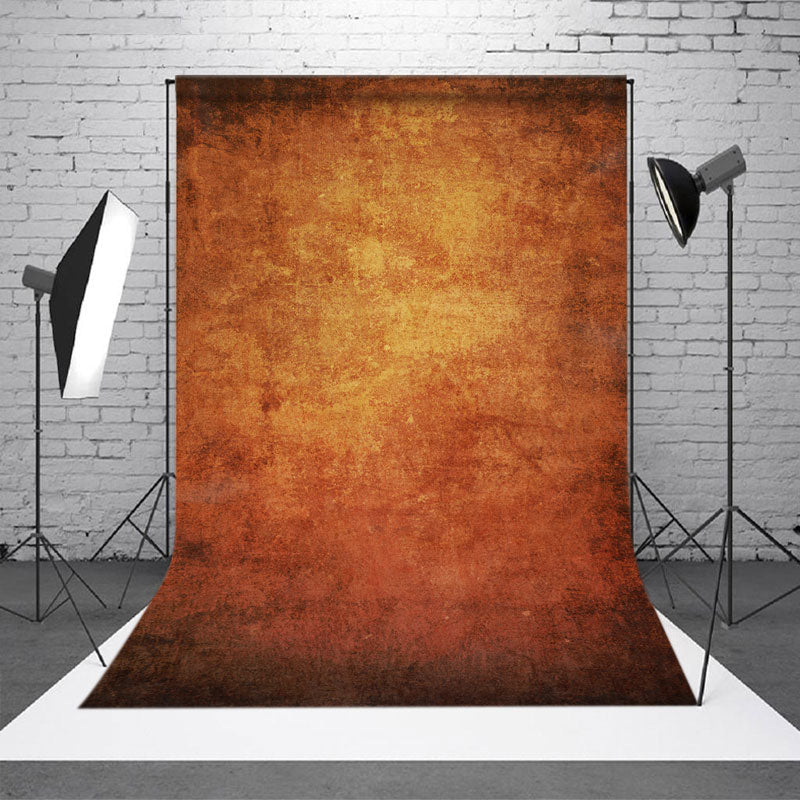 Aperturee - Rusty Icon Warm Red Abstract Textured Photo Backdrop