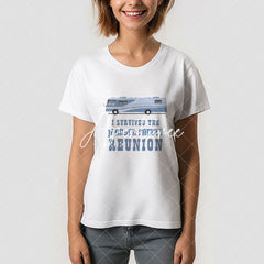 Aperturee - RV Camper Family Reunion Funny I survived T-Shirt