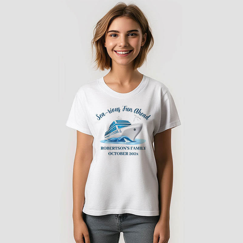 Aperturee - Sea Cruise Vacation Travel Family Reunion T-Shirt