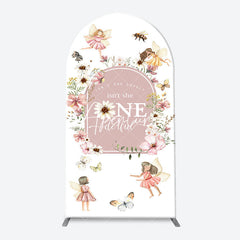 Aperturee - She Onederful Fairy Floral Arch Birthday Backdrop