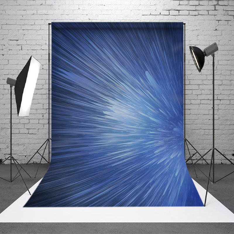 Aperturee - Slam Blue Splash Painting Texture Photo Backdrop