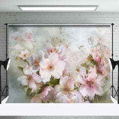 Aperturee - Soft Pink Oil Painting Fine Art Backdrop For Photo