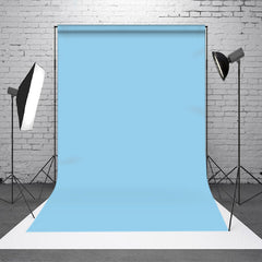 Aperturee - Solid Blue Color Professional Photography Backdrop