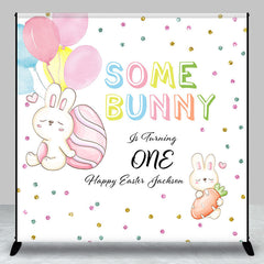 Aperturee - Some Bunny Easter Egg Custom 1st Birthday Backdrop