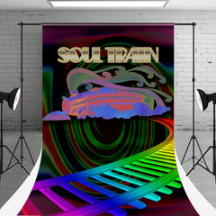 Aperturee - Soul Train Psychedelic Rainbow Color Sweep Backdrop