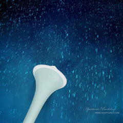 Aperturee - Spark Raindrops Blue Sky Photography Backdrop