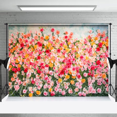 Aperturee - Spring Blooming Flower Birthday Cake Smash Backdrop